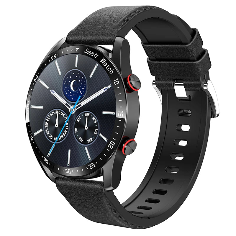 ECG+PPG Bluetooth Smart Watch for Men - Fitness, Health Monitoring, Sports & Waterproof with Blood Pressure & Call Features + Premium Gift Box